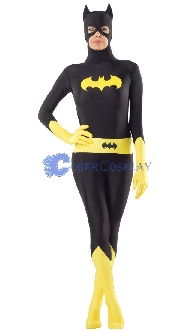 Batman Zentai Halloween Costumes Girl